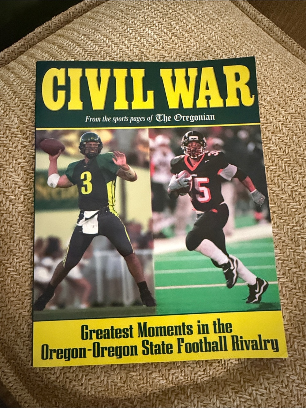 Oregon Ducks civil war football 2001 book